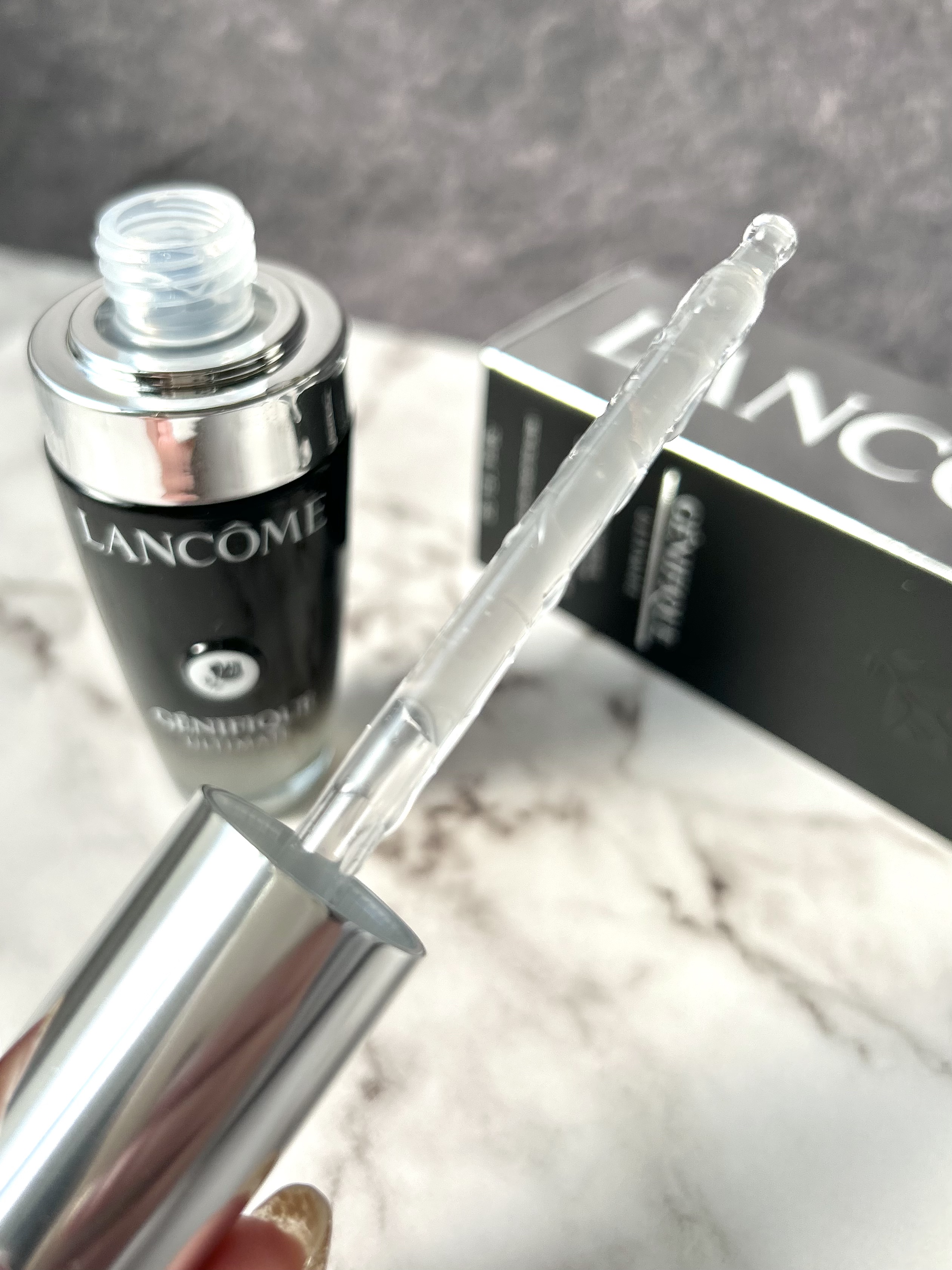 ジェニフィック アルティメ セラム/LANCOME/美容液を使ったクチコミ（3枚目）