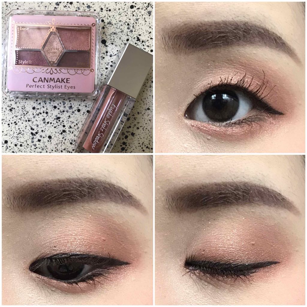 【旧品】パーフェクトスタイリストアイズ/キャンメイク/アイシャドウパレットを使ったクチコミ（1枚目）