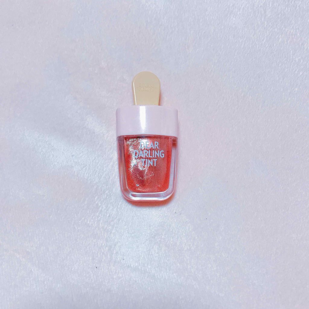 ディアダーリン ウォータージェルティント (アイスティント)/ETUDE/口紅を使ったクチコミ(1枚目)