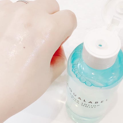 アクアローション (さっぱり・しっとり)/アクアレーベル/化粧水を使ったクチコミ(10枚目)