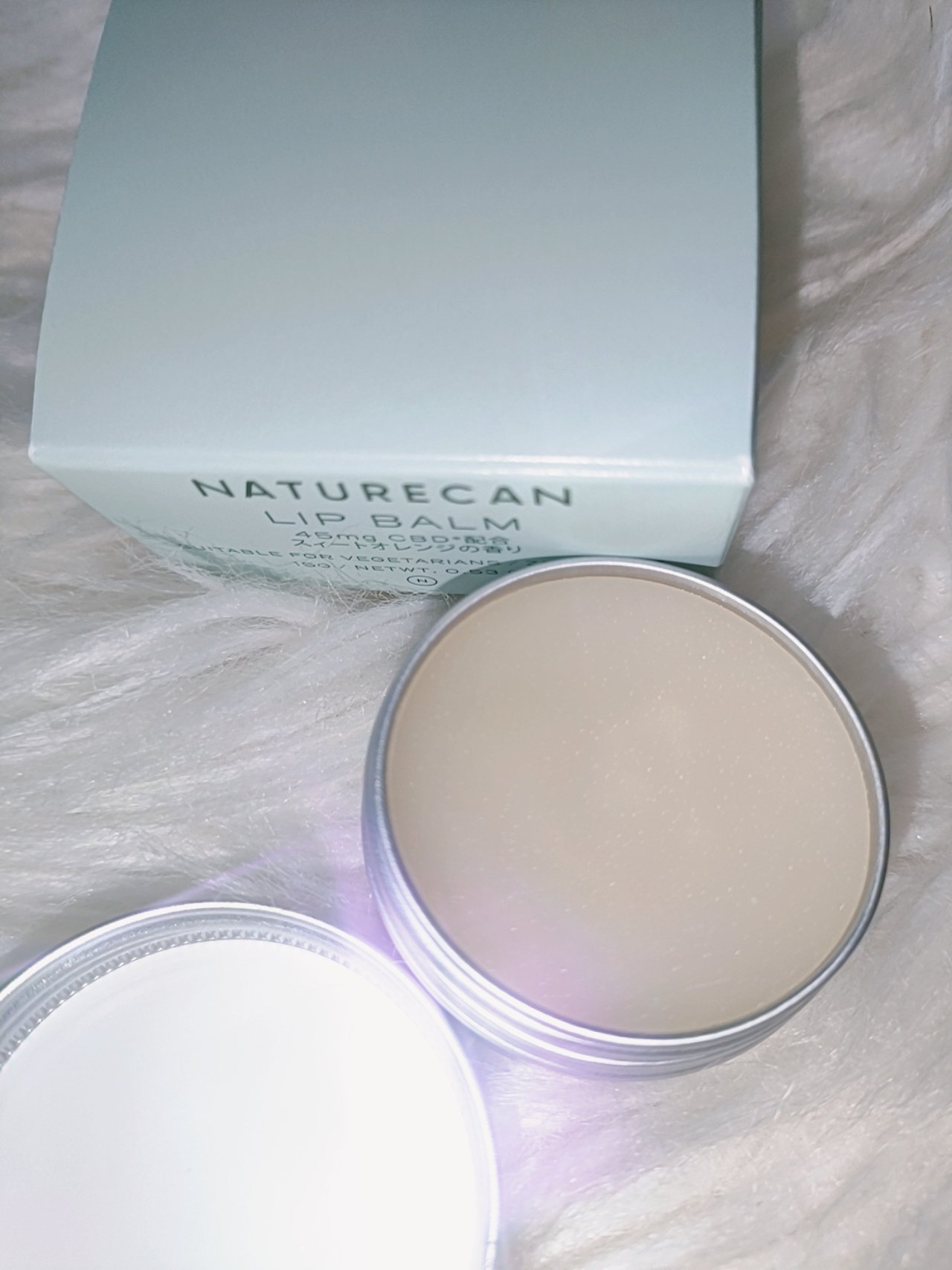 CBDリップバーム スイートオレンジ/NATURECAN/リップバームを使ったクチコミ（2枚目）