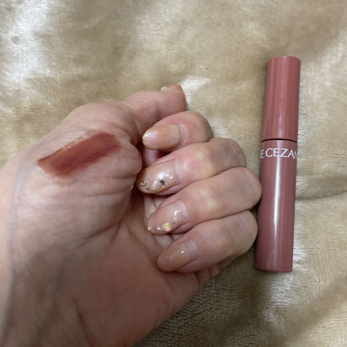 ウォータリーティントリップ/CEZANNE/リップティントを使ったクチコミ（1枚目）
