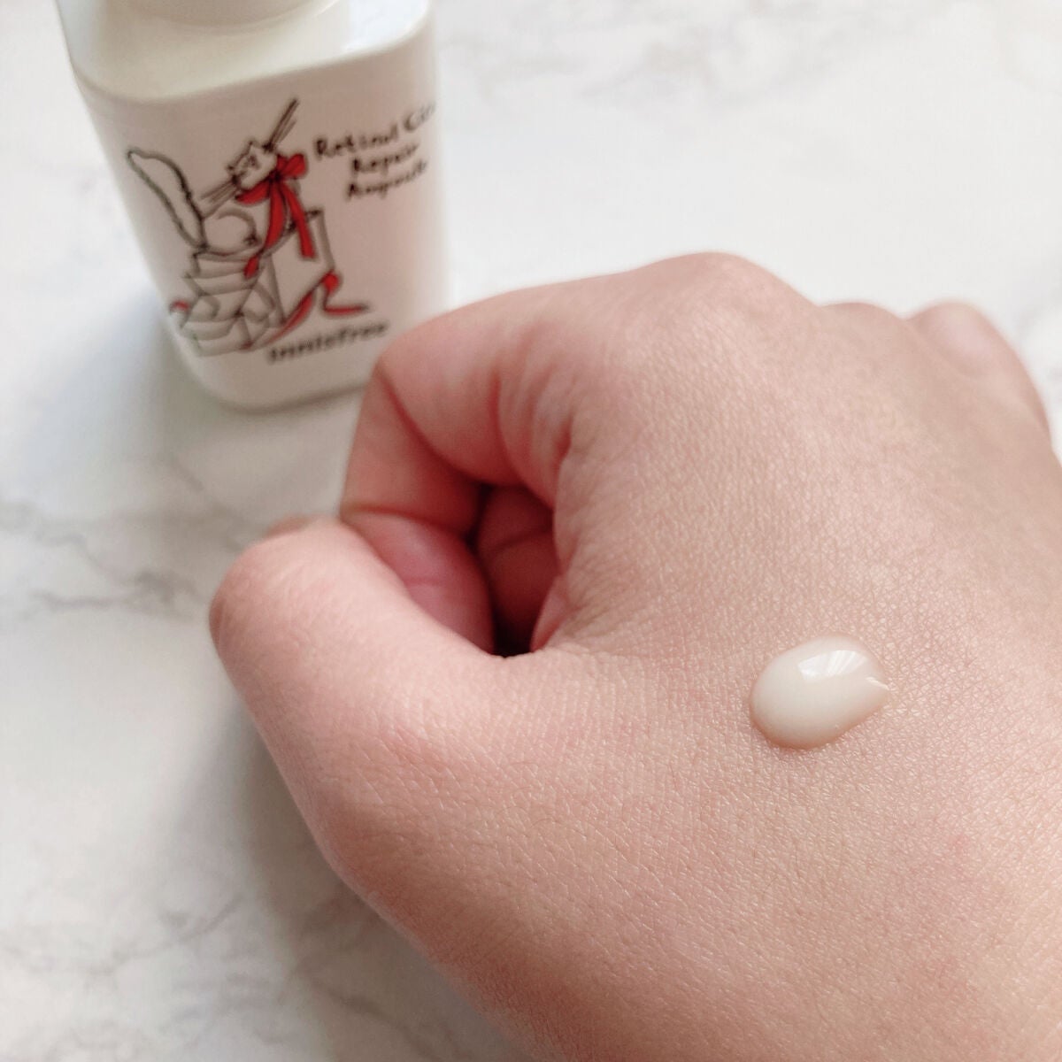 レチノール シカ リペア セラム/innisfree/美容液を使ったクチコミ(2枚目)