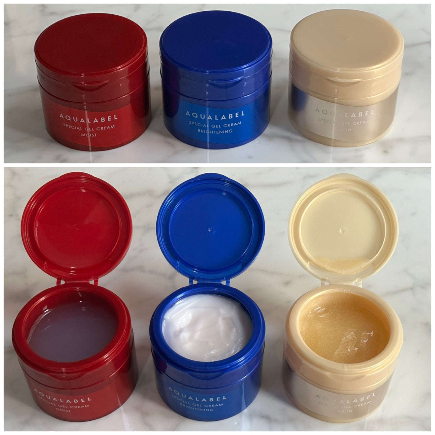 スペシャルジェルクリーム EX (ブライトニング) /アクアレーベル/オールインワン化粧品を使ったクチコミ(4枚目)