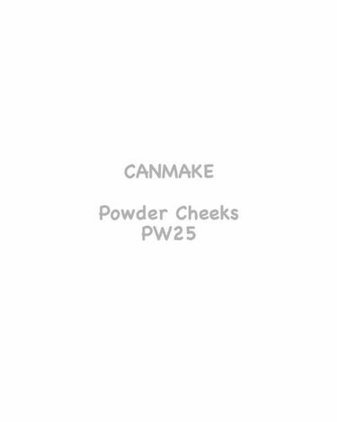 【旧品】パウダーチークス PW25 シュガーオレンジ/キャンメイク/パウダーチークを使ったクチコミ（3枚目）