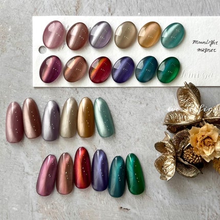 Moonlight Magnet/tomi nail/ジェルネイルを使ったクチコミ(4枚目)