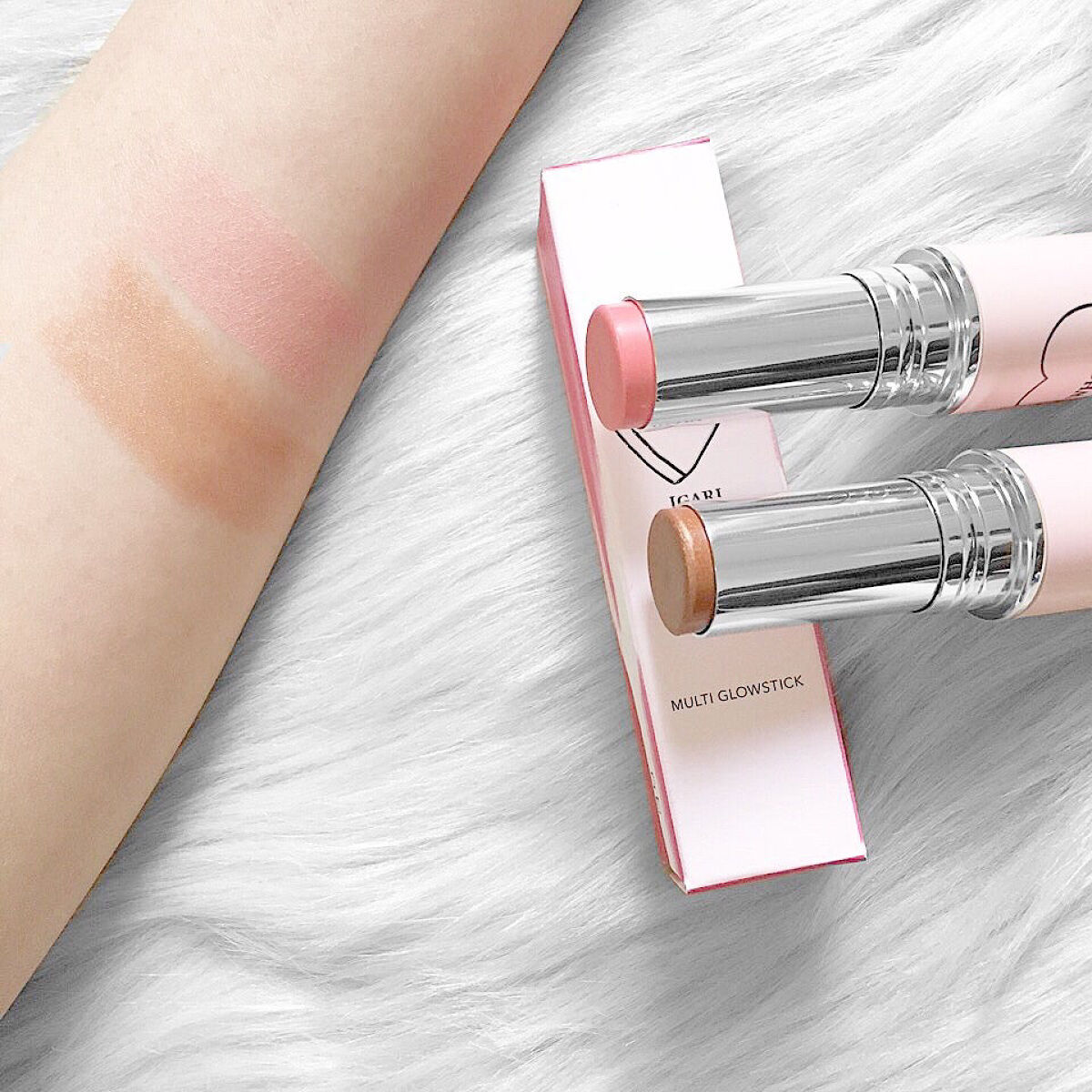 マルチグロウスティック richesse /WHOMEE/ジェル・クリームチークを使ったクチコミ（2枚目）