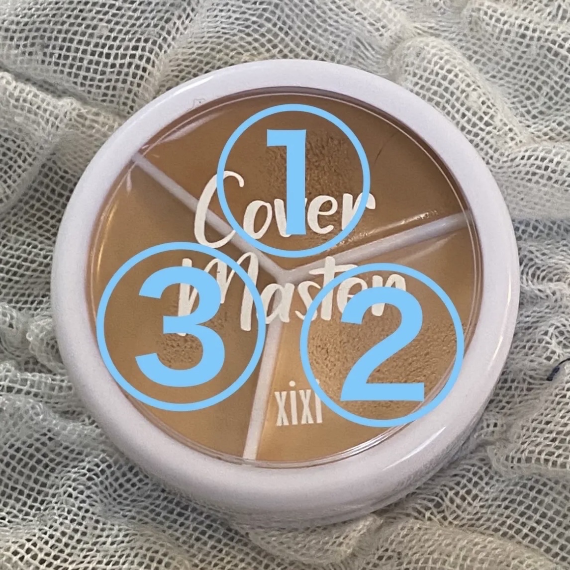 3色コンシーラーパレット/sweet mint/パレットコンシーラーを使ったクチコミ（2枚目）