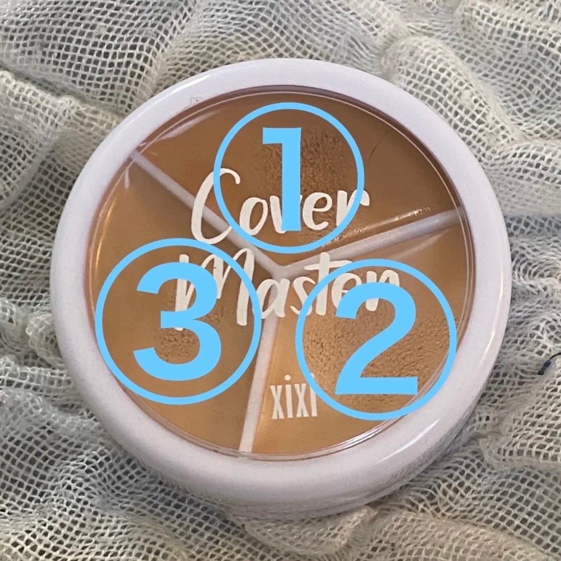 3色コンシーラーパレット/sweet mint/パレットコンシーラーを使ったクチコミ(2枚目)