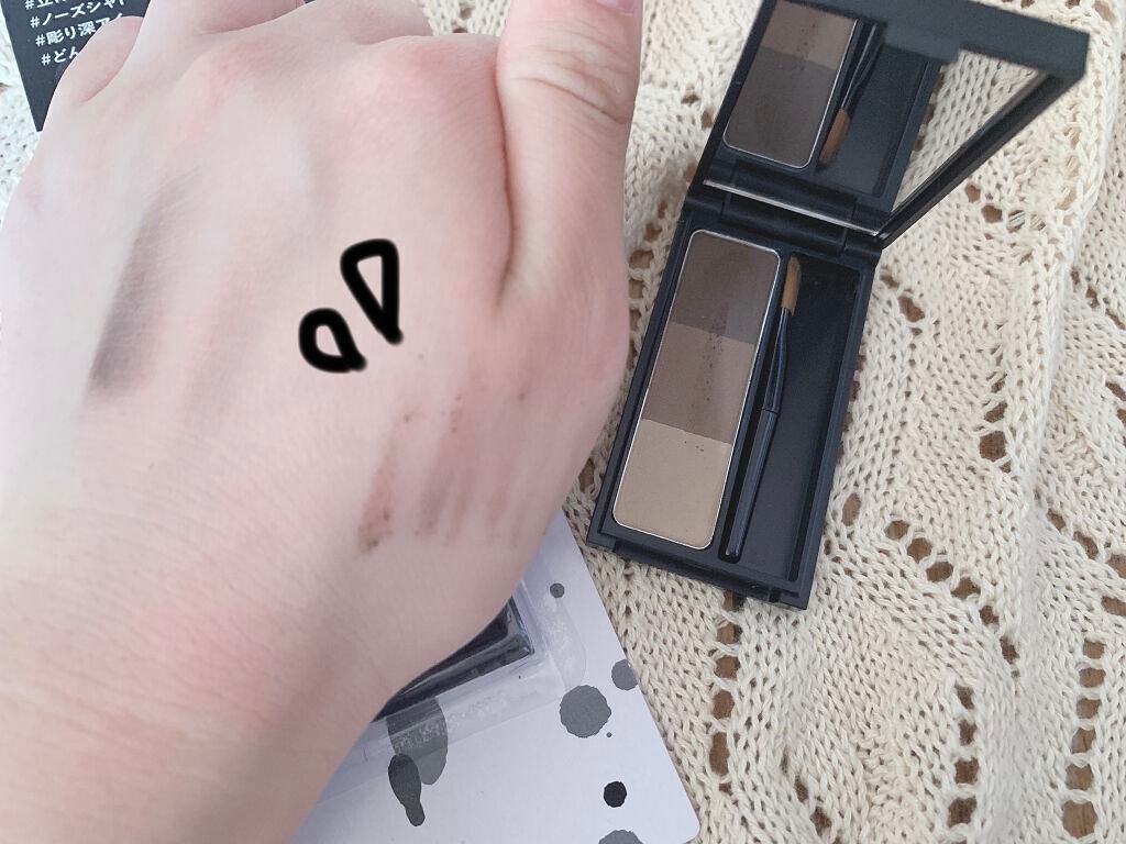 UR GLAM EYEBROW POWDER/U R GLAM/パウダーアイブロウを使ったクチコミ(2枚目)