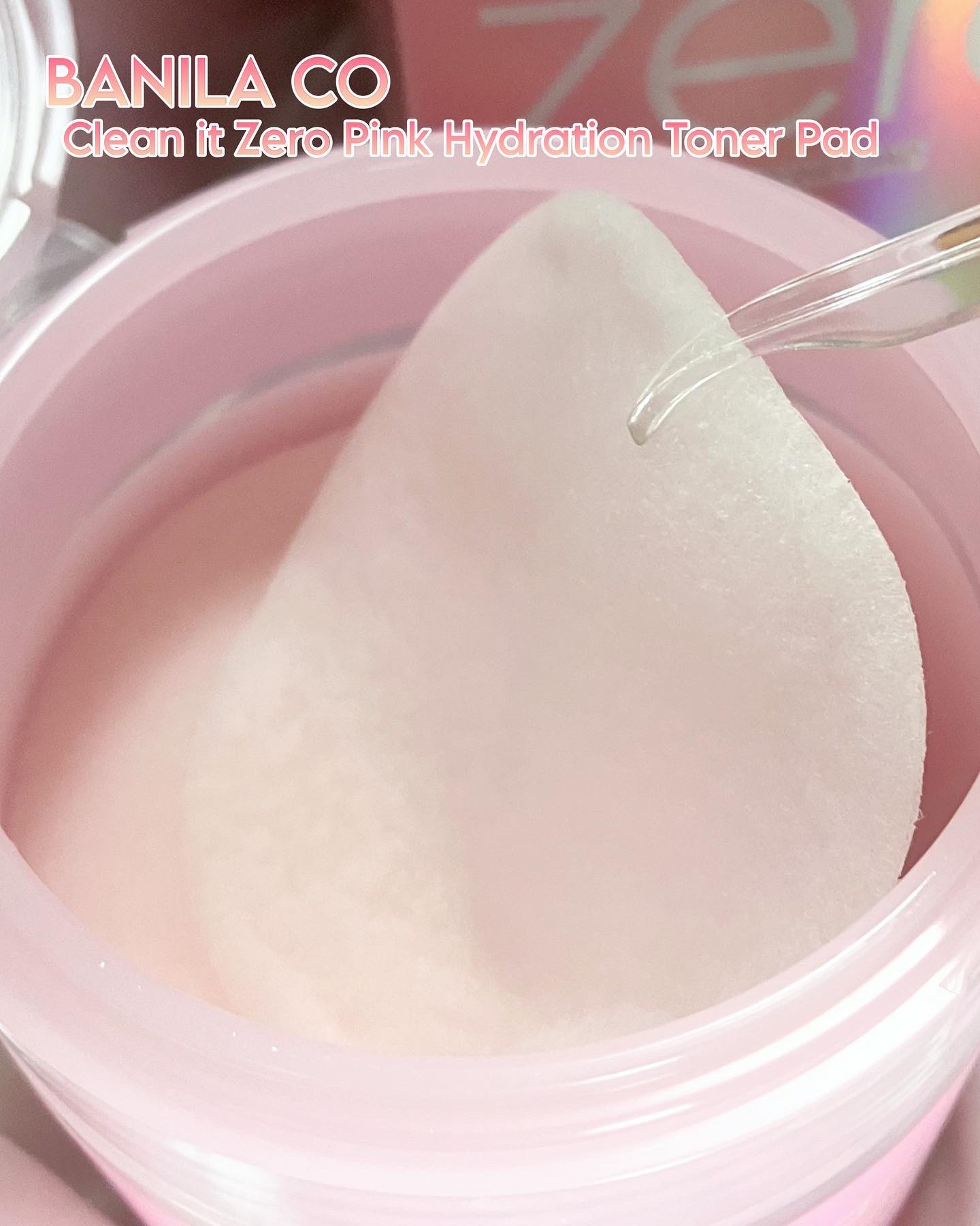 クリーンイットゼロ ピンクモイスチャートナーパッド/BANILA CO/トナーパッドを使ったクチコミ（3枚目）