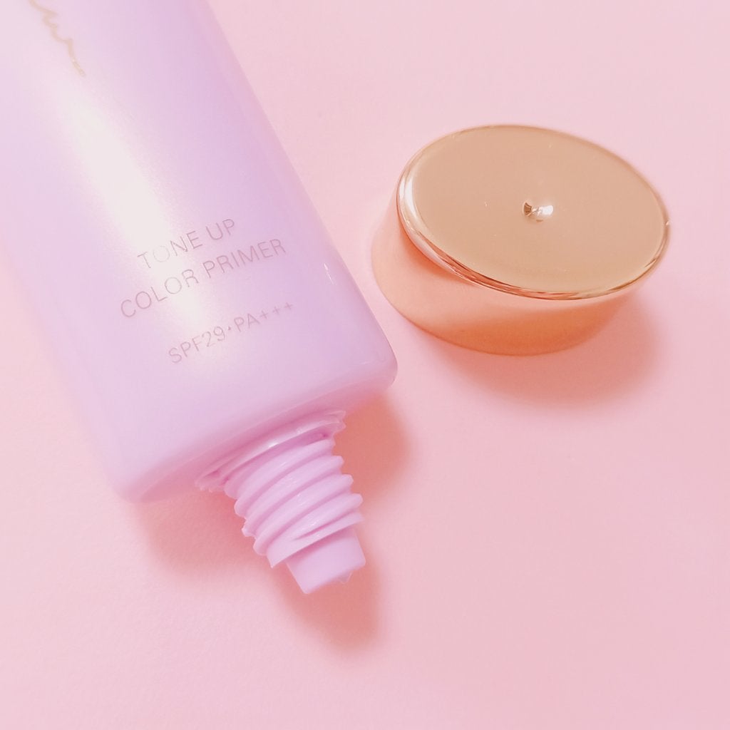 トーンアップカラープライマー /Ririmew/化粧下地を使ったクチコミ(2枚目)