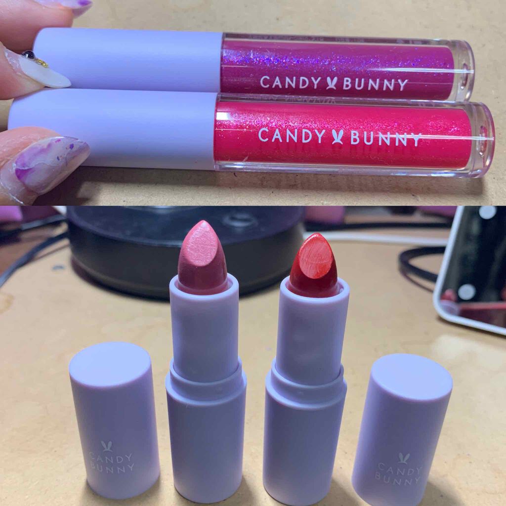 キャンディバニー クリームリップスティック/サンキューマート/口紅を使ったクチコミ(1枚目)