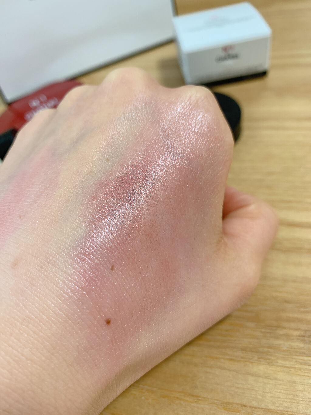  リップ＆チーク ボーム N°1 ドゥ シャネル/CHANEL/口紅を使ったクチコミ（3枚目）