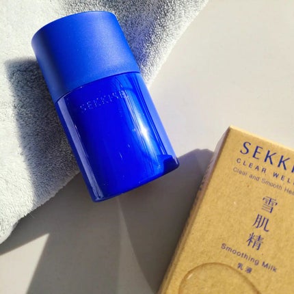 クリアウェルネス スムージング ミルク/雪肌精/乳液を使ったクチコミ(1枚目)