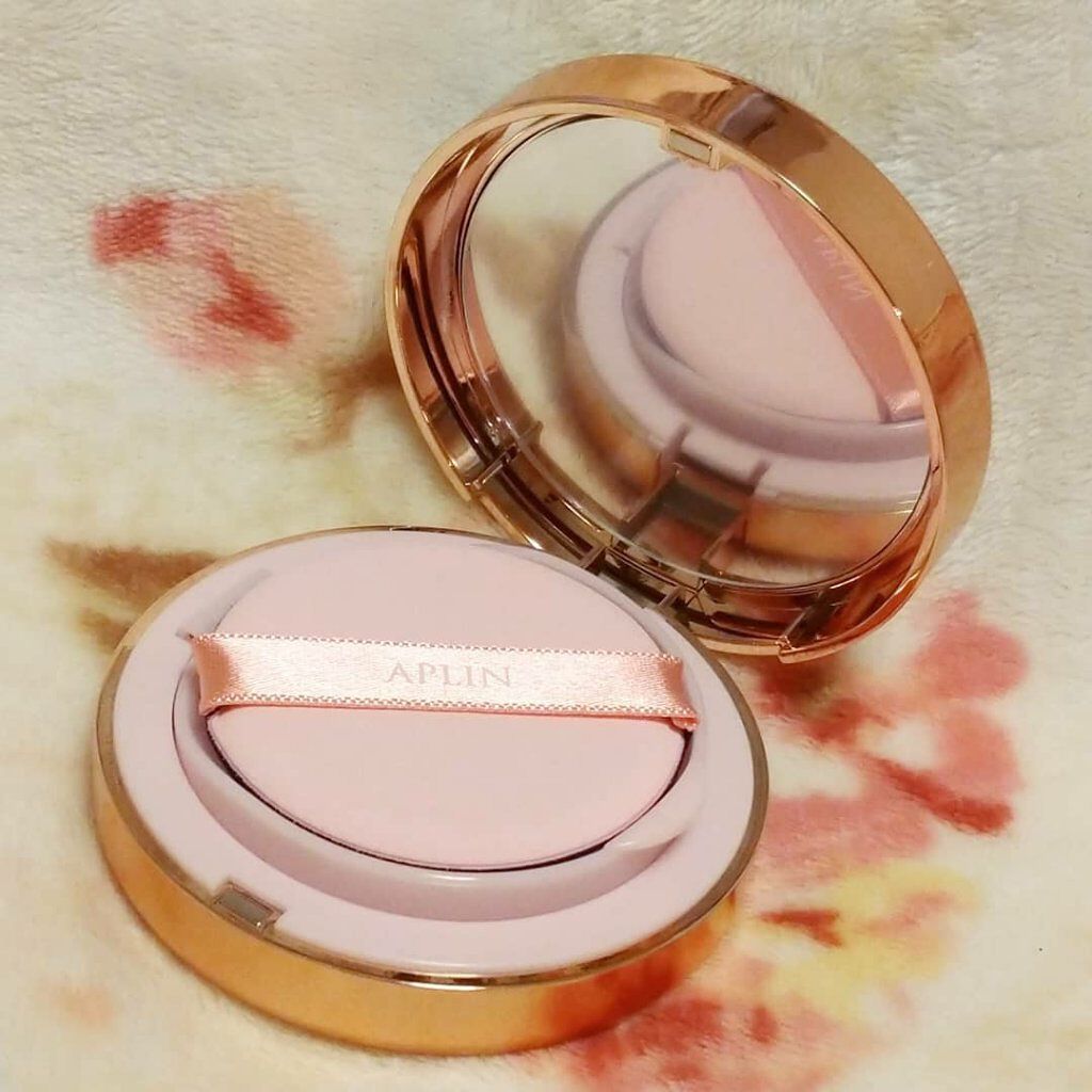 ピンクティーツリーカバークッション/APLIN/クッションファンデーションを使ったクチコミ(2枚目)