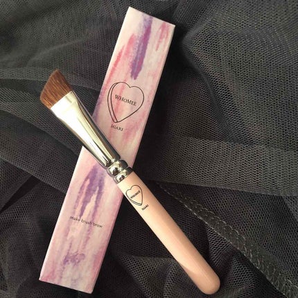 フーミー アイブロウブラシ 熊野筆/WHOMEE/メイクブラシを使ったクチコミ(1枚目)