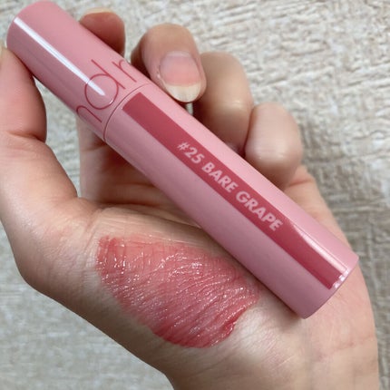 ジューシーラスティングティント/rom&nd/リップティントを使ったクチコミ(2枚目)