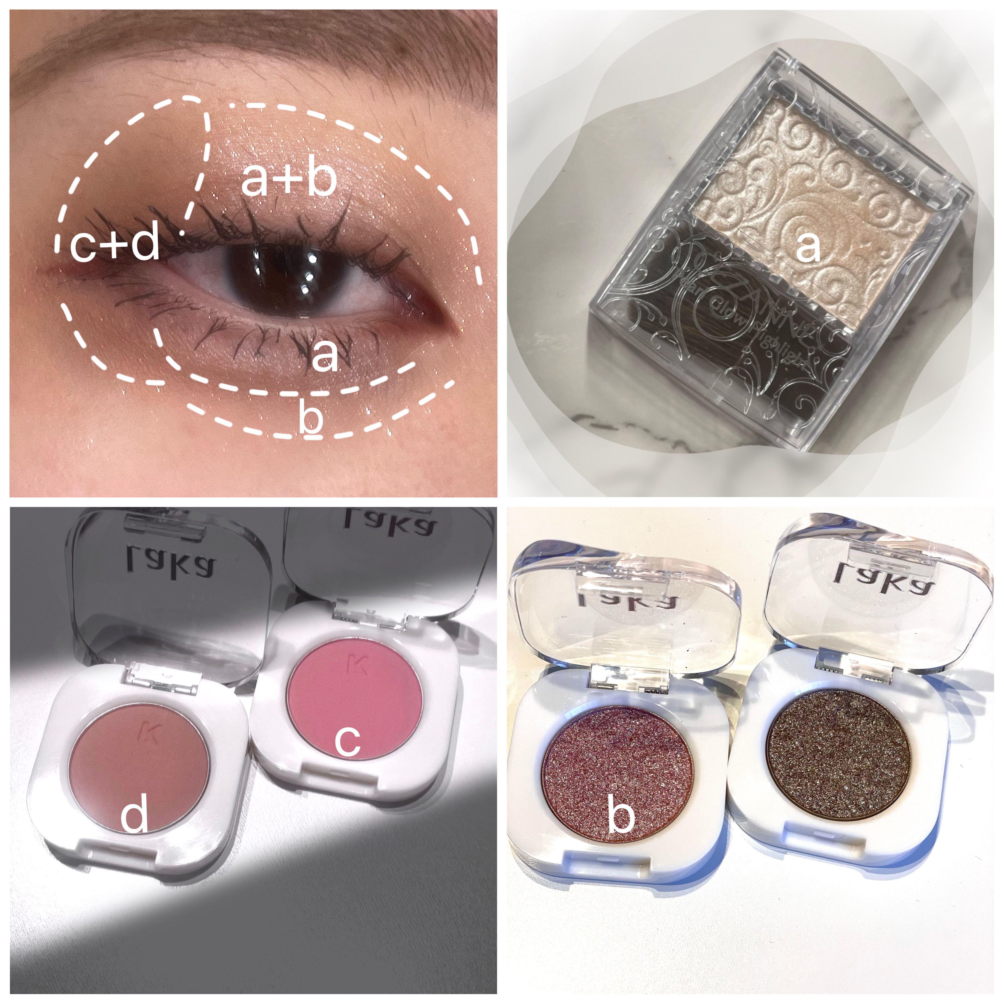 モノアイシャドウ 926 リバティ/Laka/単色アイシャドウを使ったクチコミ（2枚目）