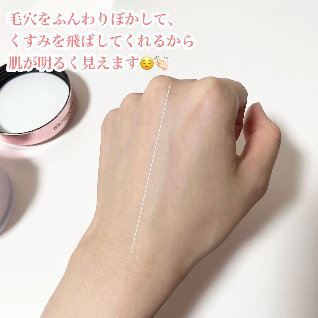 トランスルーセント ルース セッティング パウダー トーンアップ ローズ/ローラ メルシエ/ルースパウダーを使ったクチコミ(5枚目)