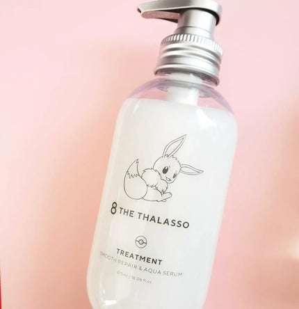 クレンジングリペア&スムース 美容液シャンプー/スムースリペア&アクアセラム 美容液トリートメント エイトザタラソ スムースシャンプー&スムーストリートメント ポケモン デザイン スペシャルキット/エイトザタラソ/市販シャンプーの画像