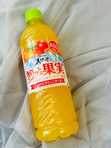 SUNTORY天然水 きりっと果実(オレンジ&マンゴー)/サントリーフーズ/ドリンクを使ったクチコミ(1枚目)