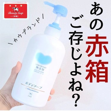 ボディソープ 本体 500ml【新】/カウブランド無添加/ボディソープを使ったクチコミ（1枚目）