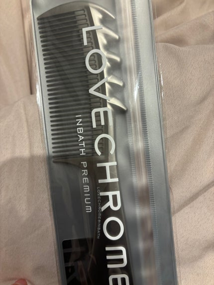 PGスカルプカッサ プレミアムブラック/LOVECHROME/ヘアコームを使ったクチコミ(1枚目)