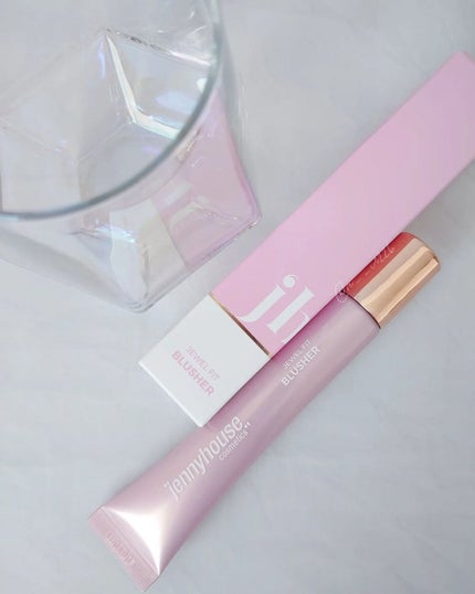 ジュエル フィット ブラッシャー/jenny house/リキッドチークを使ったクチコミ(1枚目)