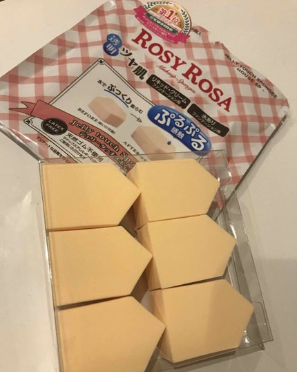 ジェリータッチスポンジ ハウス型/ロージーローザ/パフ・スポンジを使ったクチコミ(1枚目)