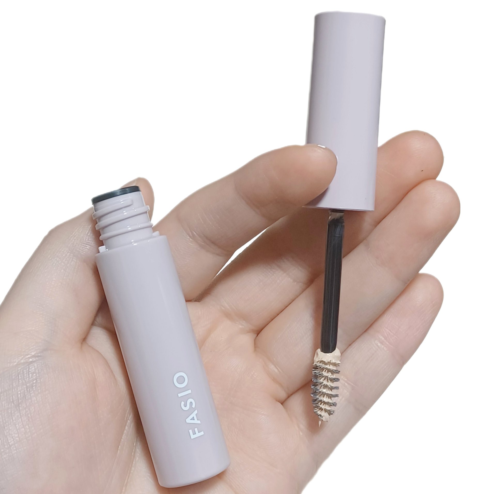 まゆ消し マスカラ 00 ホワイトベージュ/FASIO/眉マスカラを使ったクチコミ（3枚目）