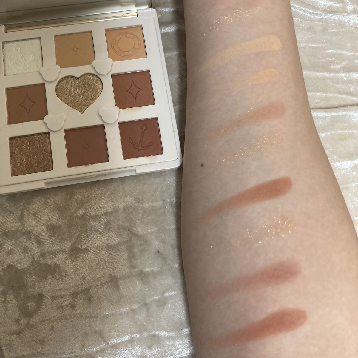 Love Bear 9色 アイシャドウパレット/FlowerKnows/アイシャドウパレットを使ったクチコミ（2枚目）