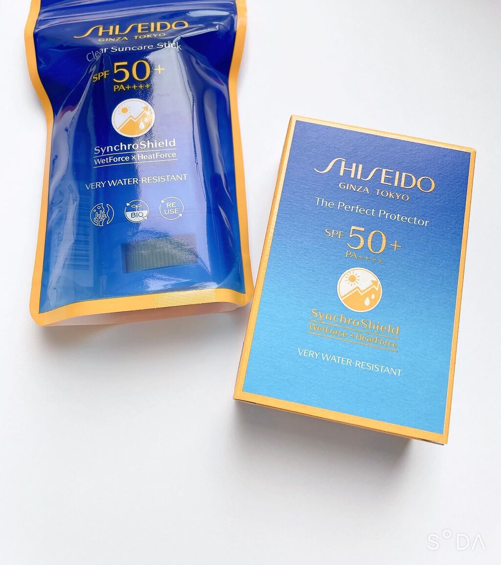 サンケア ザ パーフェクト プロテクター/SHISEIDO/日焼け止めミルクを使ったクチコミ（1枚目）