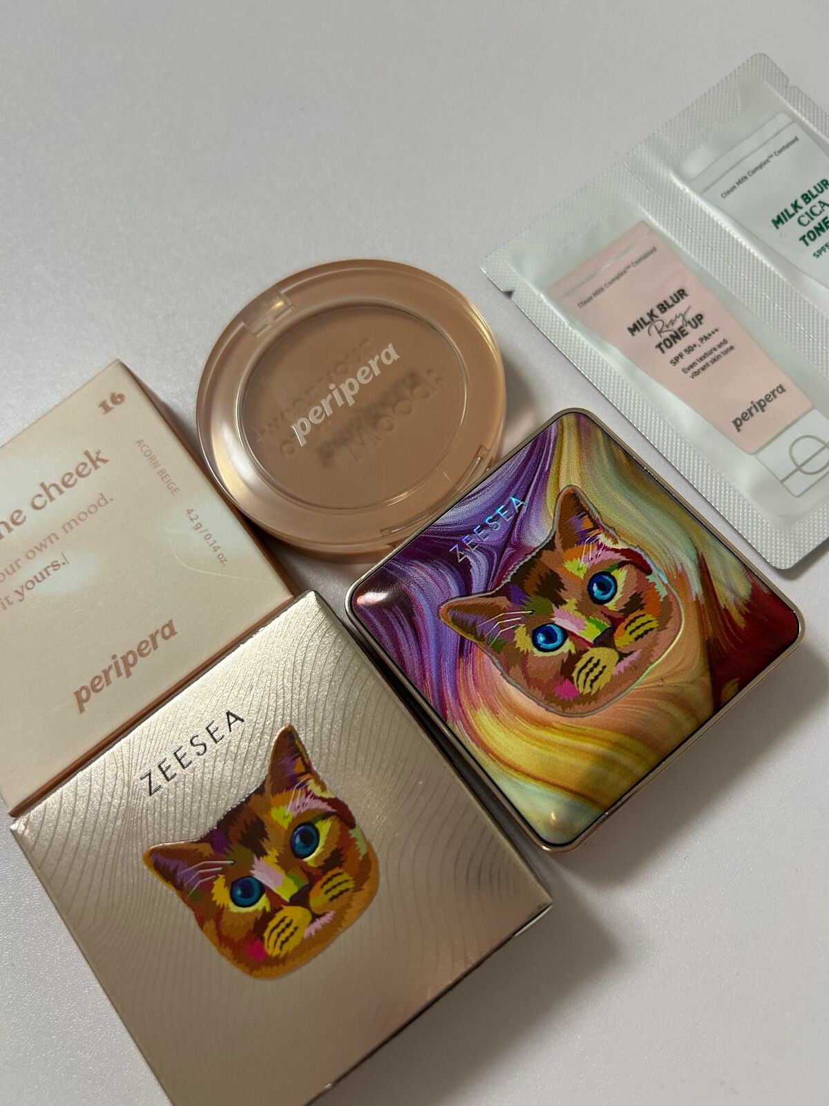 ミルク ブラー トーン アップ クリーム/PERIPERA/化粧下地を使ったクチコミ(2枚目)