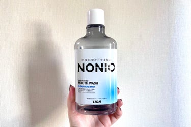 NONIOマウスウォッシュ クリアハーブミント 1000ml/NONIO/マウスウォッシュ・スプレーを使ったクチコミ（1枚目）