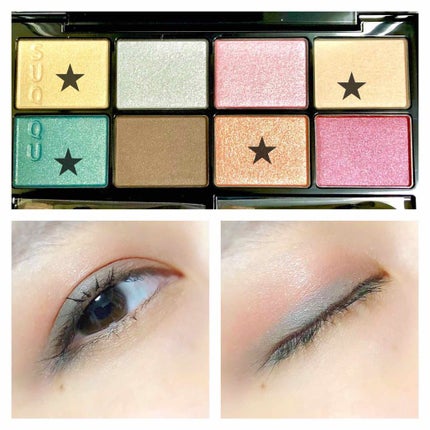 2018 クリスマス アイシャドウ コンパクト/SUQQU/アイシャドウパレットを使ったクチコミ(4枚目)