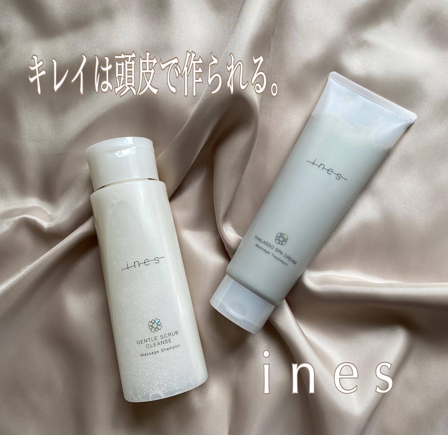 ジェントル スクラブ クレンズ/ines/市販シャンプーを使ったクチコミ（1枚目）