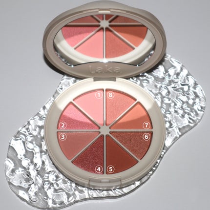 ミドルトーンアイシャドウコレクターパレット/Laka/アイシャドウパレットを使ったクチコミ(10枚目)