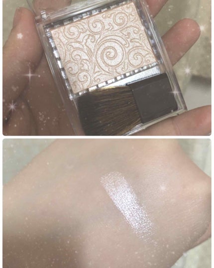 パールグロウハイライト/CEZANNE/パウダーハイライトを使ったクチコミ(2枚目)