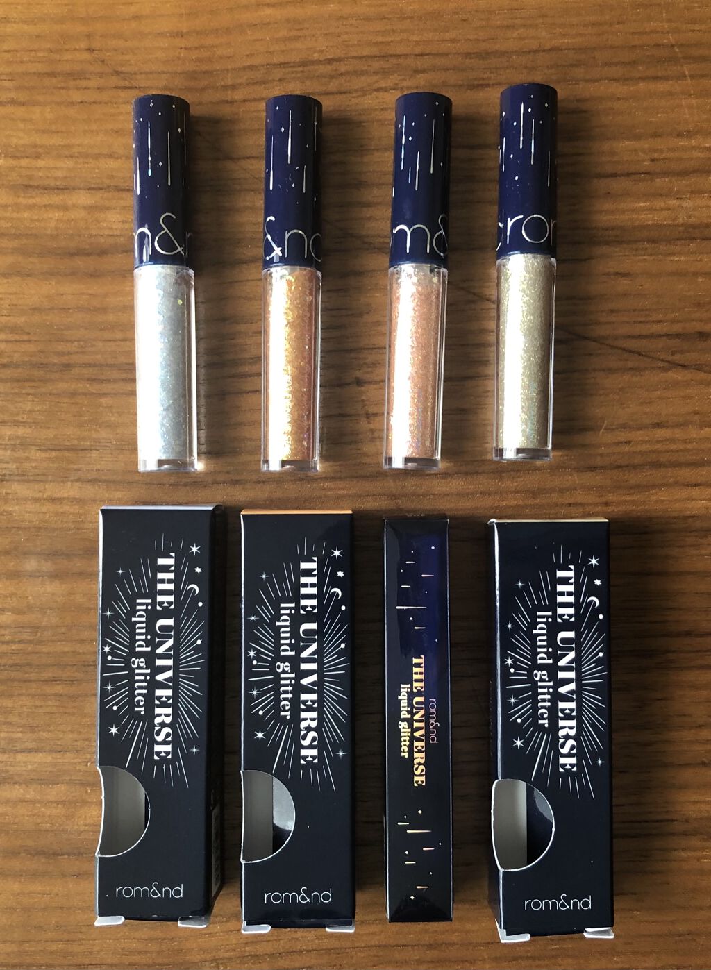 リキッド グリッター シャドウ/rom&nd/グリッターを使ったクチコミ（2枚目）