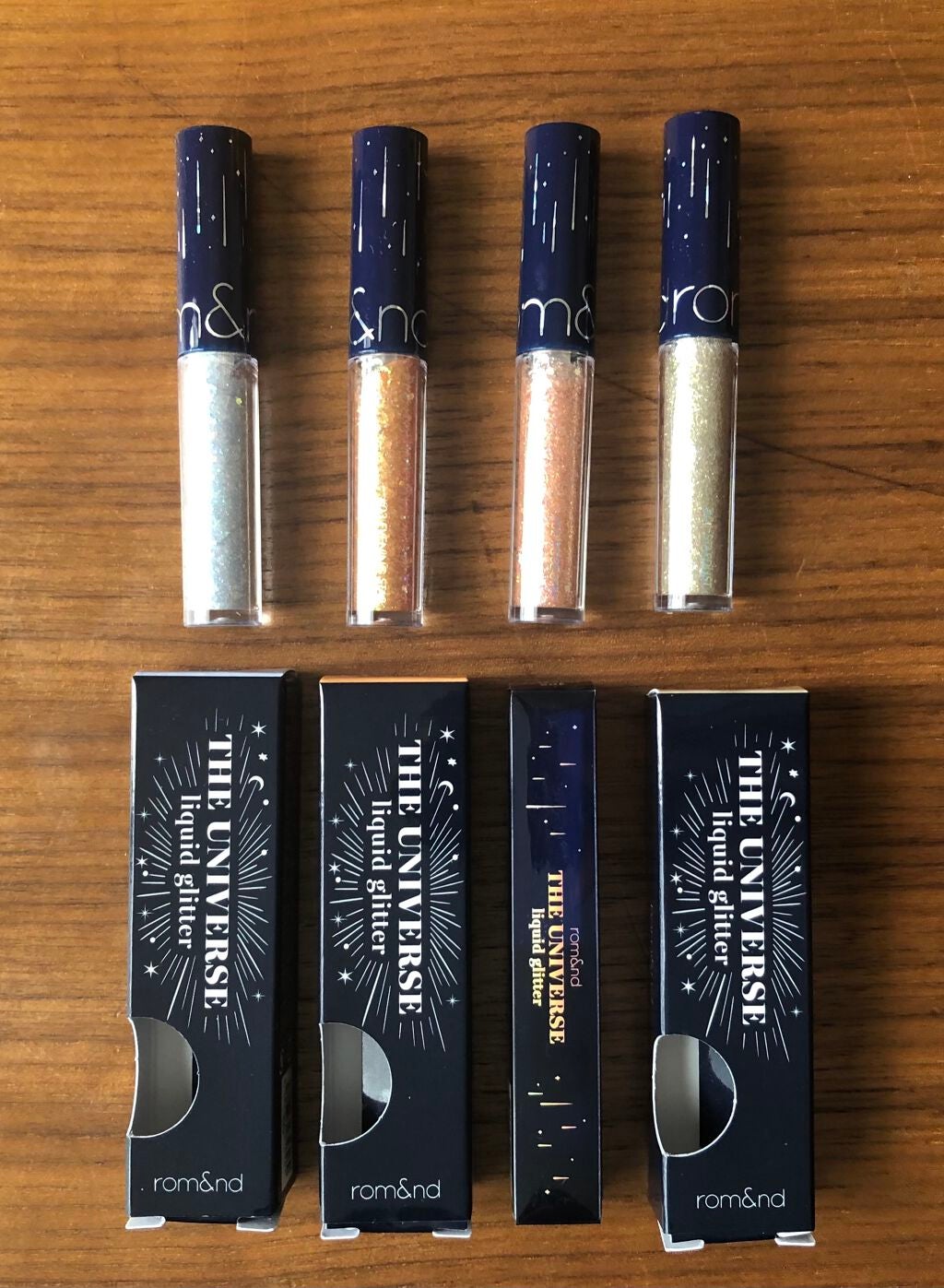 リキッド グリッター シャドウ/rom&nd/グリッターを使ったクチコミ(2枚目)