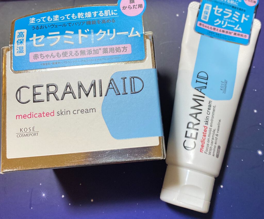 セラミエイド 薬用スキンクリーム/セラミエイド/フェイスクリームを使ったクチコミ(1枚目)