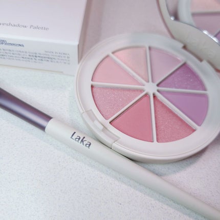 ミドルトーンアイシャドウコレクターパレット/Laka/アイシャドウパレットを使ったクチコミ(2枚目)