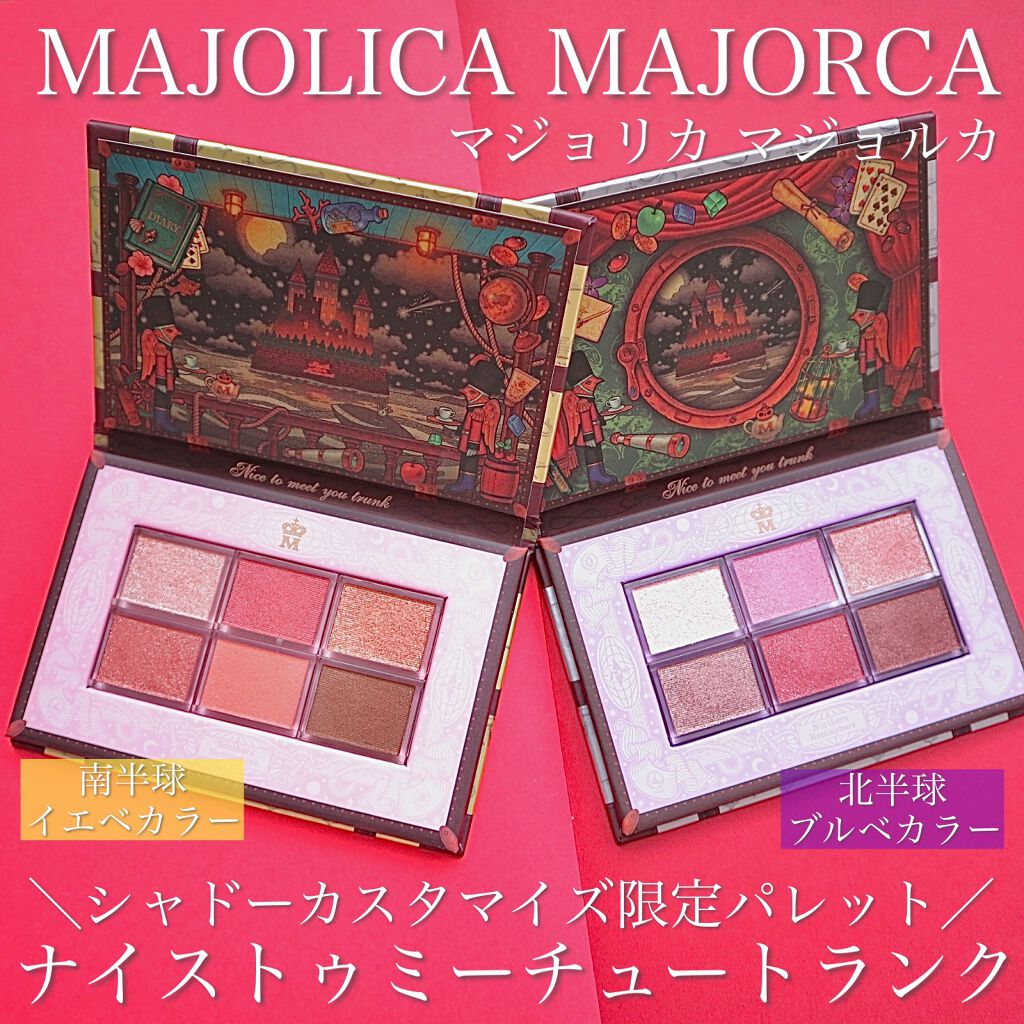 ナイストゥミーチュートランク/MAJOLICA MAJORCA/アイシャドウパレットを使ったクチコミ(1枚目)