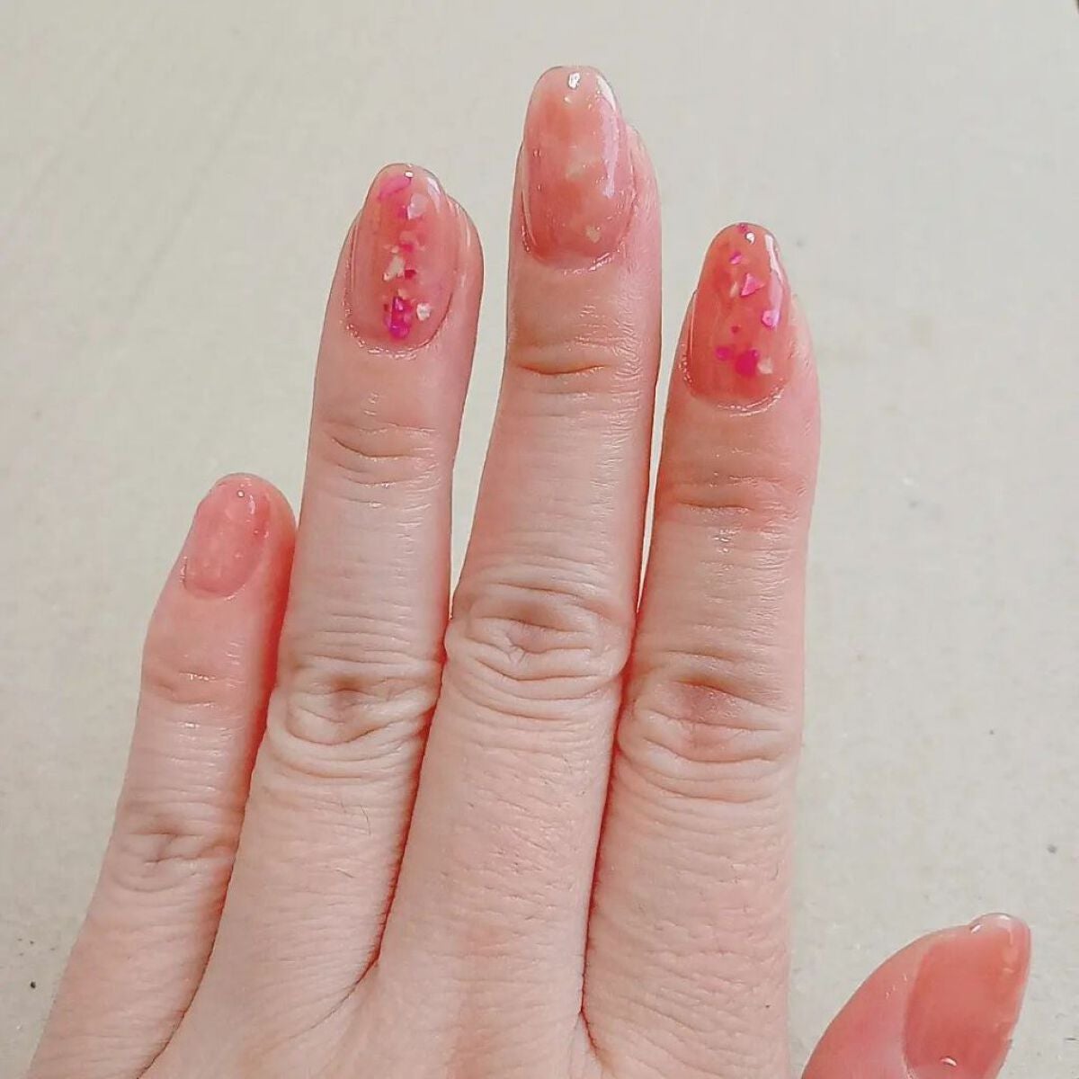 ジェルネイル(ライト対応)/セリア/ジェルネイルを使ったクチコミ(2枚目)