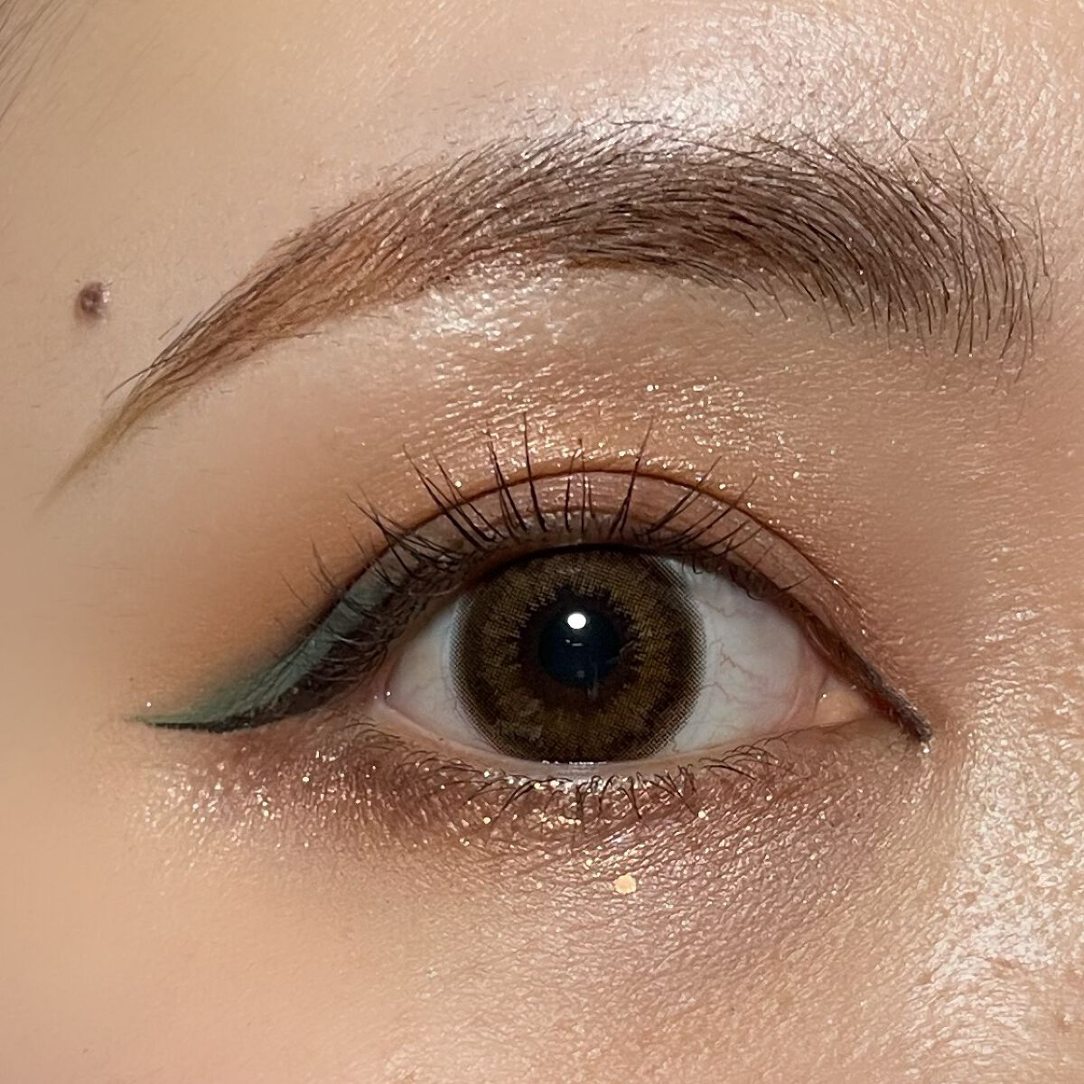 ニューアンビエンスカラーアイライナー インフィニット/hince/リキッドアイライナーを使ったクチコミ（2枚目）