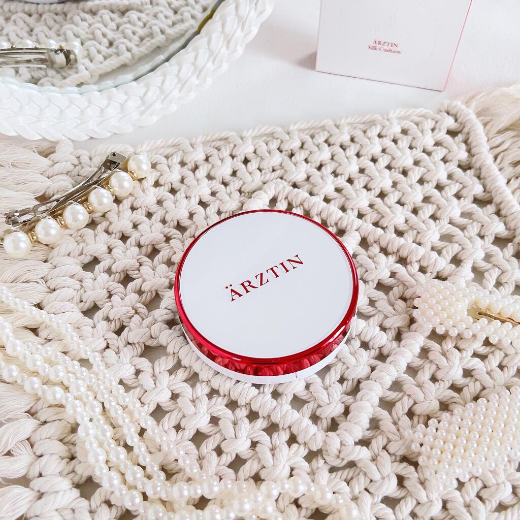 シルククッション/エルツティン/その他スキンケアグッズを使ったクチコミ(2枚目)