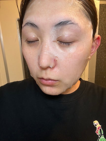 ブラミッシュカーミングフェイス マスク/MAKE9/シートマスク・パックを使ったクチコミ(4枚目)