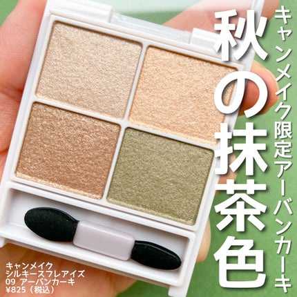 シルキースフレアイズ/キャンメイク/アイシャドウパレットを使ったクチコミ(1枚目)