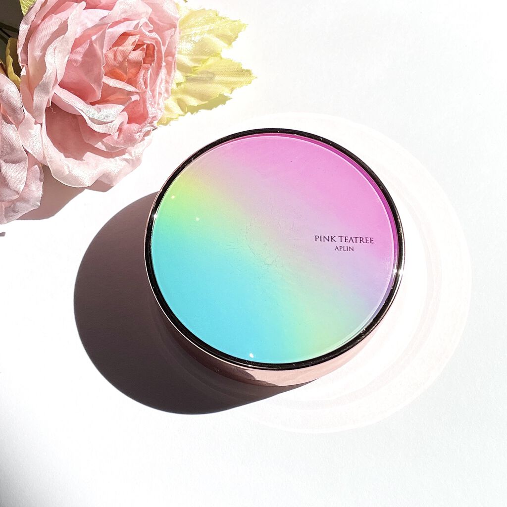 ピンクティーツリーカバークッション/APLIN/クッションファンデーションを使ったクチコミ（1枚目）